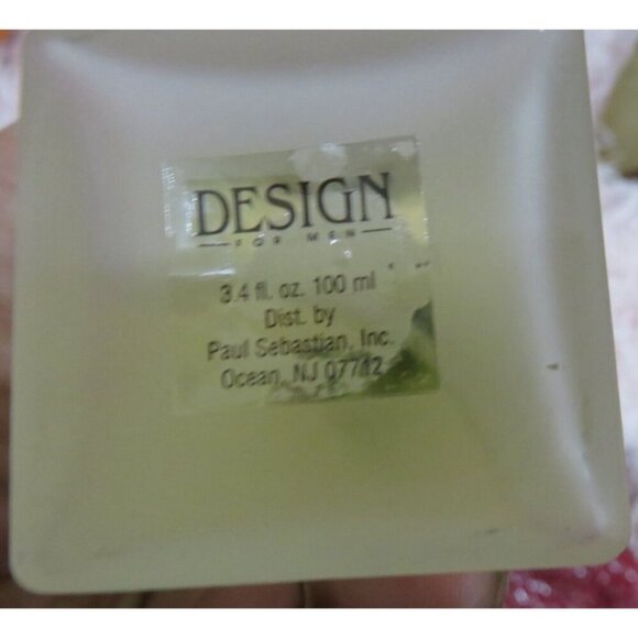 PS Design After Shave by Paul Sebastian JASMINE AMBER YLANG ROSE MUSK LAVENDER - Picture 3 of 3